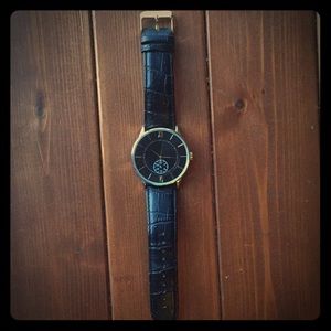 Black modern watch